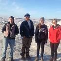 Group photo on the frozen tundra.